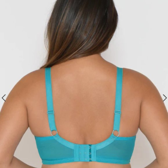 NWT Curvy Kate Victory Balcony Bra Turquoise 32G - NWT - Picture 4 of 13
